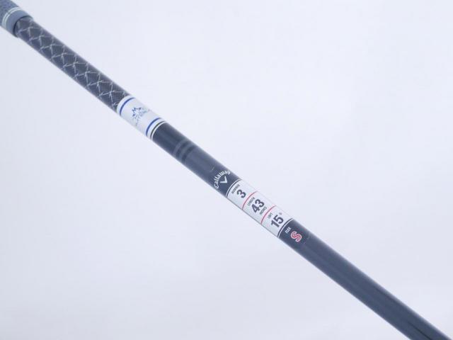 Fairway Wood : callaway : หัวไม้ 3 Callaway Paradym AI Smoke MAX (รุ่นปี 2024 Japan Spec.) Loft 15 ก้าน Mitsubishi TENSEI 50 Flex S