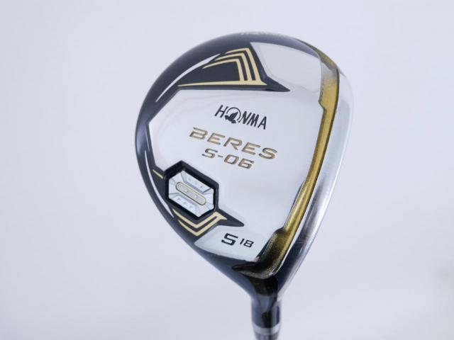 Fairway Wood : Honma : หัวไม้ 5 Honma Beres S-06 (ปี 2019) Loft 18 ก้าน ARMRQ X (47) FLex R (2 ดาว)