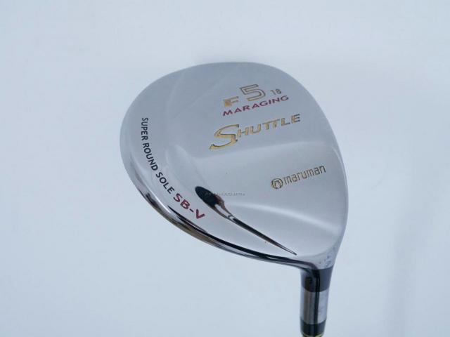 Fairway Wood : Maruman : หัวไม้ 5 Maruman Shuttle F (รุ่นยอดนิยม หน้า Maraging เสียงใส) Loft 18 Flex R