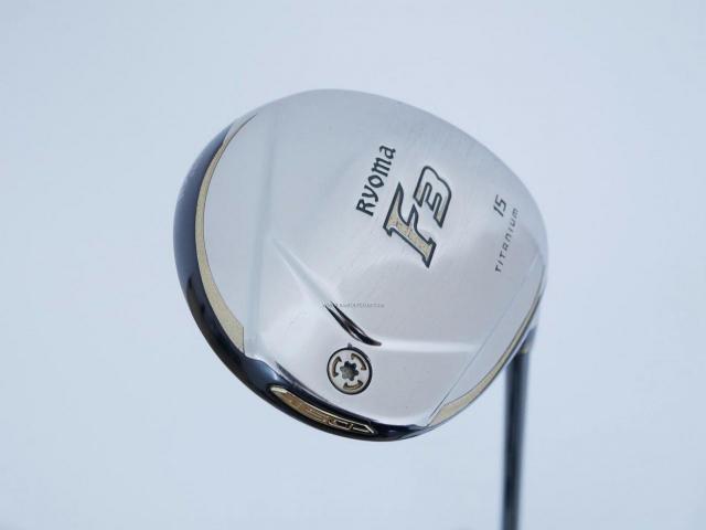 Fairway Wood : Other Brand : **มีบุบ** หัวไม้ 3 Ryoma F Titanium (รุ่นปี 2019 ไกลมากๆ) Loft 15 สุดยอดก้าน Basileus FW65 Flex S