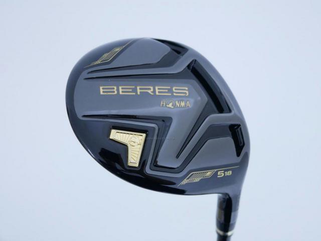 Fairway Wood : Honma : หัวไม้ 5 Honma Beres Black (รุ่นล่าสุด ออกปี 2022) Loft 18 ก้าน Honma ARMRQ MX Flex S