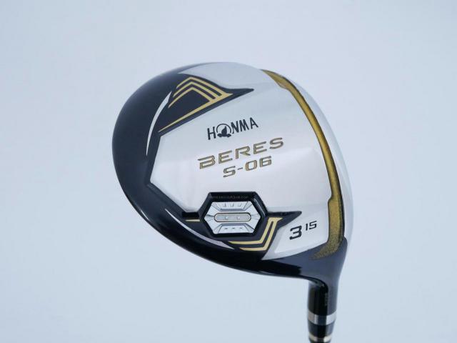 Fairway Wood : Honma : หัวไม้ 3 Honma Beres S-06 (ปี 2019) Loft 15 ก้าน ARMRQ X (47) Flex SR (2 ดาว)