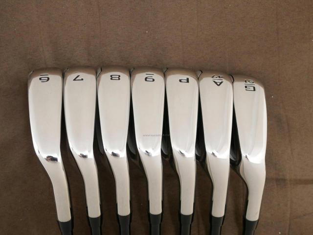 Iron set : Callaway : ชุดเหล็ก Callaway Paradym Ai Smoke HL (รุ่นล่าสุด ออกปี 2024 ตีง่ายมาก ไกล Japan Spec.) มีเหล็ก 6-Pw,Aw,Gw (7 ชิ้น) ก้านกราไฟต์ Fujikura TENSEI 50 Flex R