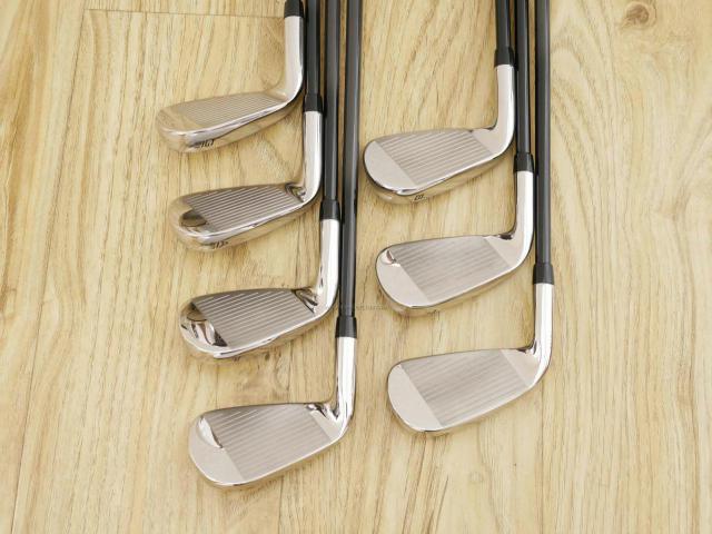 Iron set : Callaway : ชุดเหล็ก Callaway Paradym Ai Smoke HL (รุ่นล่าสุด ออกปี 2024 ตีง่ายมาก ไกล Japan Spec.) มีเหล็ก 6-Pw,Aw,Gw (7 ชิ้น) ก้านกราไฟต์ Fujikura TENSEI 50 Flex R