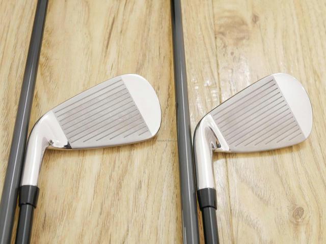 Iron set : Callaway : ชุดเหล็ก Callaway Paradym Ai Smoke HL (รุ่นล่าสุด ออกปี 2024 ตีง่ายมาก ไกล Japan Spec.) มีเหล็ก 6-Pw,Aw,Gw (7 ชิ้น) ก้านกราไฟต์ Fujikura TENSEI 50 Flex R