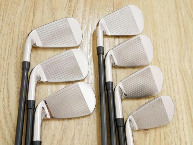 Iron set : Callaway : ชุดเหล็ก Callaway Paradym Ai Smoke HL (รุ่นล่าสุด ออกปี 2024 ตีง่ายมาก ไกล Japan Spec.) มีเหล็ก 6-Pw,Aw,Gw (7 ชิ้น) ก้านกราไฟต์ Fujikura TENSEI 50 Flex R