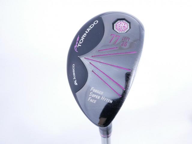 Lady club : All : ไม้กระเทย Kasco Power Tornado 8 Loft 26 Flex L