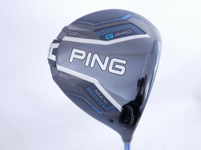 Driver : PING : ไดรเวอร์ Ping G440 Max (รุ่นล่าสุด ออกปี 2025 Japan Spec) Loft 9 ก้าน Ping Alta J CB Flex S