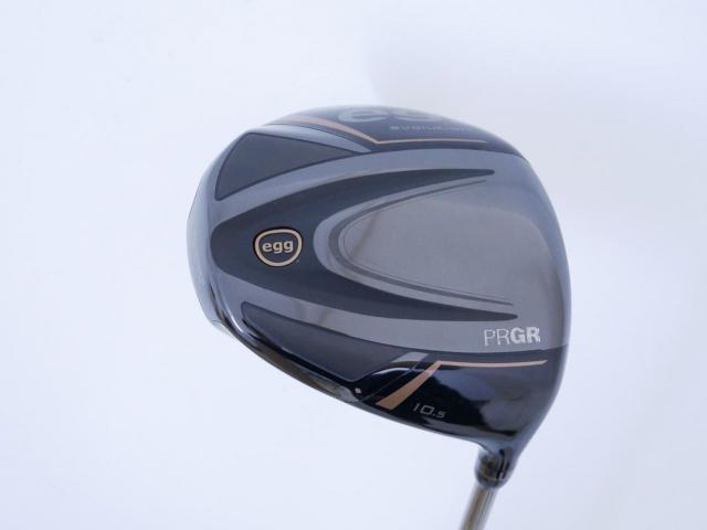 Driver : PRGR : ไดรเวอร์ PRGR Super EGG Evolution 500cc. (รุ่นล่าสุด ออกปี 2024 หน้าเด้งเกินกฏ ตีไกลมาก) Loft 10.5 Flex SR (M-40)