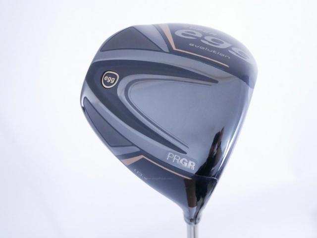 Driver : PRGR : ไดรเวอร์ PRGR Super EGG Evolution 500cc. (รุ่นล่าสุด ออกปี 2024 หน้าเด้งเกินกฏ ตีไกลมาก) Loft 10.5 Flex R (M-37)