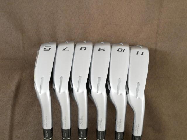 Iron set : Honma : ชุดเหล็ก Honma Bezeal 535 (ปี 2019 รุ่นนี้ใบใหญ่ที่สุดของ Honma) มีเหล็ก 6-11 (6 ชิ้น) ก้านเหล็ก NS Pro 950 Flex R
