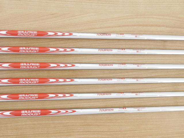 Iron set : Taylormade : ชุดเหล็ก Taylormade P790 (ตัวท้อปสุด ล่าสุด ออกปี 2025 Japan Spec.) มีเหล็ก 5-Pw (6 ชิ้น) ก้านเหล็ก NS Pro Modus 105 Flex S