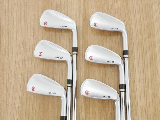 Iron set : Other Brand : ชุดเหล็ก Crazy SBI-02 Forged (ออกปี 2020 หายากมาก นุ่มมาก) มีเหล็ก 5-Pw (6 ชิ้น) ก้านเหล็ก Project X LZ 115g 5.5 Flex S