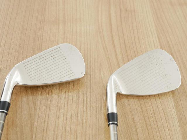 Iron set : PRGR : ชุดเหล็ก PRGR ID Nabla Red (รุ่นท๊อปสุด หน้าเด้ง ไกลมาก) มีเหล็ก 5-Pw,Aw,Sw (8 ชิ้น) ก้านกราไฟต์ M-40 Flex SR