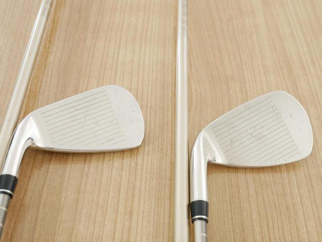 Iron set : PRGR : ชุดเหล็ก PRGR ID Nabla Red (รุ่นท๊อปสุด หน้าเด้ง ไกลมาก) มีเหล็ก 5-Pw,Aw,Sw (8 ชิ้น) ก้านกราไฟต์ M-40 Flex SR