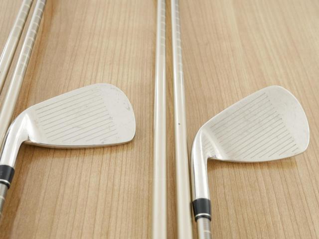 Iron set : PRGR : ชุดเหล็ก PRGR ID Nabla Red (รุ่นท๊อปสุด หน้าเด้ง ไกลมาก) มีเหล็ก 5-Pw,Aw,Sw (8 ชิ้น) ก้านกราไฟต์ M-40 Flex SR