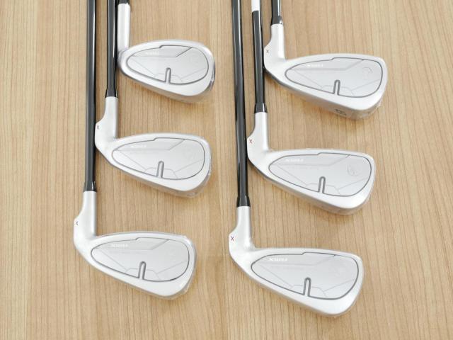 Iron set : Yamaha : **ของใหม่ ยังไม่แกะพลาสติก** ชุดเหล็ก Yamaha RMX VDX (รุ่นล่าสุด ออกปี 2024 ตีไกลและง่ายมากๆๆ ค่า MOI สูงสุด) มีเหล็ก 6-Pw,Sw (6 ชิ้น) ก้านกราไฟต์ Mitsubishi TENSEI TR 70i Flex SR