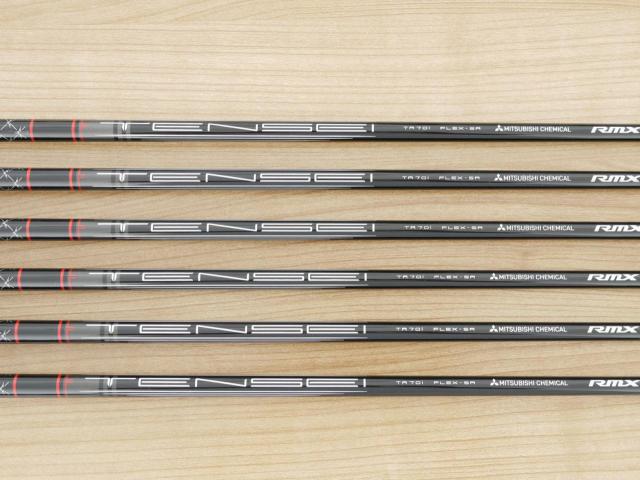 Iron set : Yamaha : **ของใหม่ ยังไม่แกะพลาสติก** ชุดเหล็ก Yamaha RMX VDX (รุ่นล่าสุด ออกปี 2024 ตีไกลและง่ายมากๆๆ ค่า MOI สูงสุด) มีเหล็ก 6-Pw,Sw (6 ชิ้น) ก้านกราไฟต์ Mitsubishi TENSEI TR 70i Flex SR