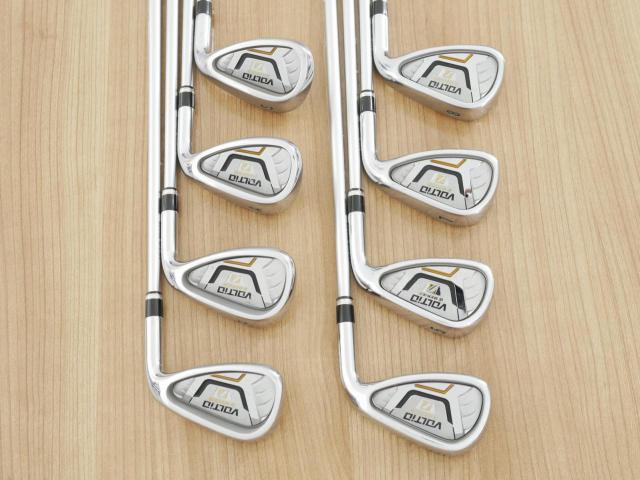 Iron set : Katana : ชุดเหล็ก Katana Voltio IV G Series II (ปี 2018) มีเหล็ก 5-Pw,Aw,Sw (8 ชิ้น) ก้านกราไฟต์ Fujikura Speeder 550 Flex R