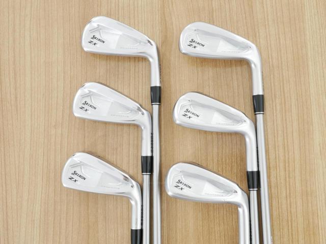 Iron set : Other Brand : ชุดเหล็ก Srixon ZX4 MK II (รุ่นปี 2023 ตีง่าย ไกล) มีเหล็ก 5-Pw (6 ชิ้น) ก้านกราไฟต์ Mitsubishi Diamana ZX-II 60 Flex S