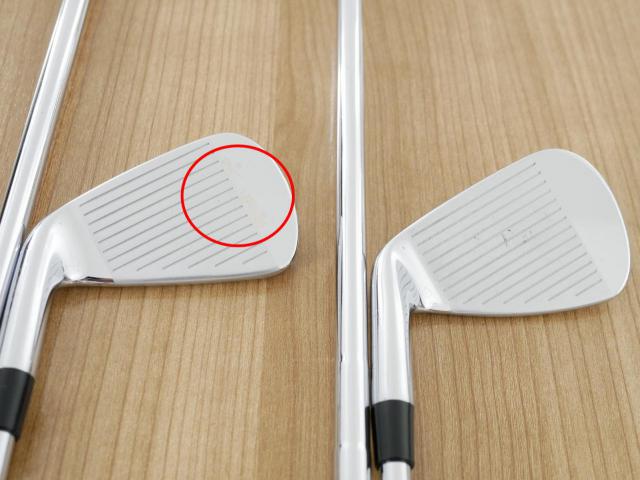 Iron set : Callaway : **มีตำหนิ** ชุดเหล็ก Callaway APEX Pro Forged (ออกปี 2019) มีเหล็ก 5-Pw (6 ชิ้น) ก้านเหล็ก NS Pro Modus 120 Flex S