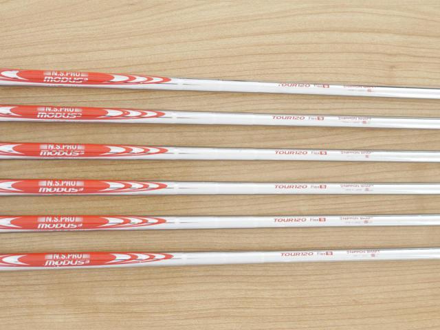 Iron set : Callaway : **มีตำหนิ** ชุดเหล็ก Callaway APEX Pro Forged (ออกปี 2019) มีเหล็ก 5-Pw (6 ชิ้น) ก้านเหล็ก NS Pro Modus 120 Flex S