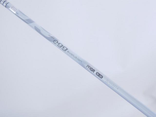 Lady club : All : หัวไม้ 5 PRGR Super EGG Evolution (รุ่นล่าสุด ออกปี 2024 หน้าเด้งเกินกฏ ตีไกลมาก) Loft 19 Flex L (M-30)