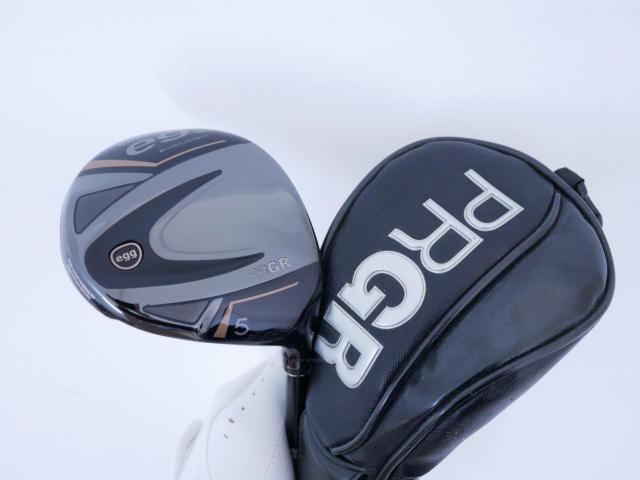 Fairway Wood : PRGR : หัวไม้ 5 PRGR Super EGG Evolution (รุ่นล่าสุด ออกปี 2024 หน้าเด้งเกินกฏ ตีไกลมาก) Loft 19 Flex R (M-37)