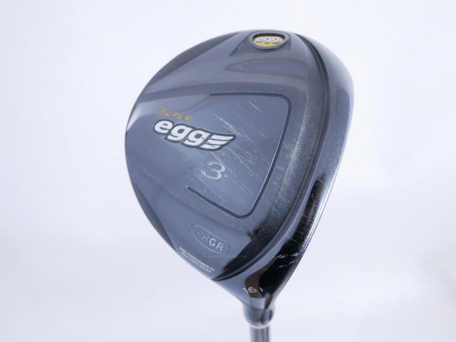 Fairway Wood : PRGR : หัวไม้ 3 PRGR Super Egg (หน้าเด้งเกินกฏ COR 0.84 ออกปี 2018 หายากมาก) Loft 16 Flex R2 (M-35)
