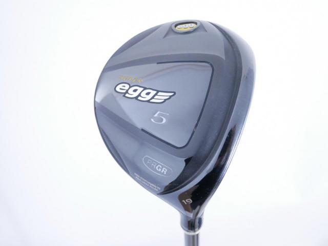 Fairway Wood : PRGR : หัวไม้ 5 PRGR Super Egg (หน้าเด้งเกินกฏ COR 0.84 ออกปี 2018 หายากมาก) Loft 19 Flex R2 (M-35)