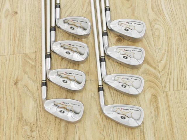 Iron set : Honma : ชุดเหล็ก Honma HT-01G Maraging Face (หน้าเด้ง) มีเหล็ก 5-11,Sw (8 ชิ้น) ก้าน ARMRQ HT-50 Flex R (2 ดาว)