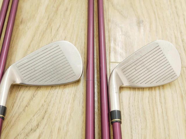 Iron set : Yonex : ชุดเหล็ก Yonex Royal DTP (ปี 2017 ท๊อปสุด ก้านดีมาก หน้าเด้ง ตีไกลสุดๆ) มีเหล็ก 7-Pw,Aw,As,Sw (7 ชิ้น) ก้านกราไฟต์ Flex R