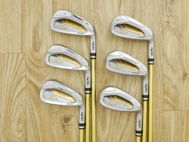 Iron set : Honma : **ก้าน 3 ดาว** ชุดเหล็ก Honma Beres 2020 Forged (ออกปี 2020) มีเหล็ก 6-11 (6 ชิ้น เทียบเท่า 5-Pw) ก้าน ARMRQ (42) Flex R (3 ดาว)