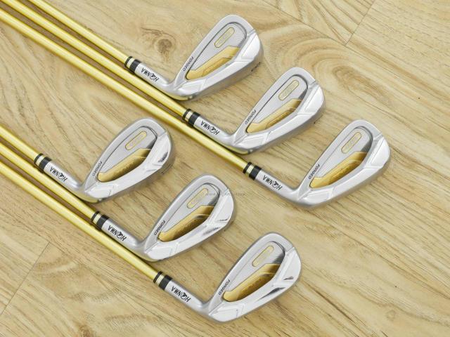 Iron set : Honma : **ก้าน 3 ดาว** ชุดเหล็ก Honma Beres 2020 Forged (ออกปี 2020) มีเหล็ก 6-11 (6 ชิ้น เทียบเท่า 5-Pw) ก้าน ARMRQ (42) Flex R (3 ดาว)