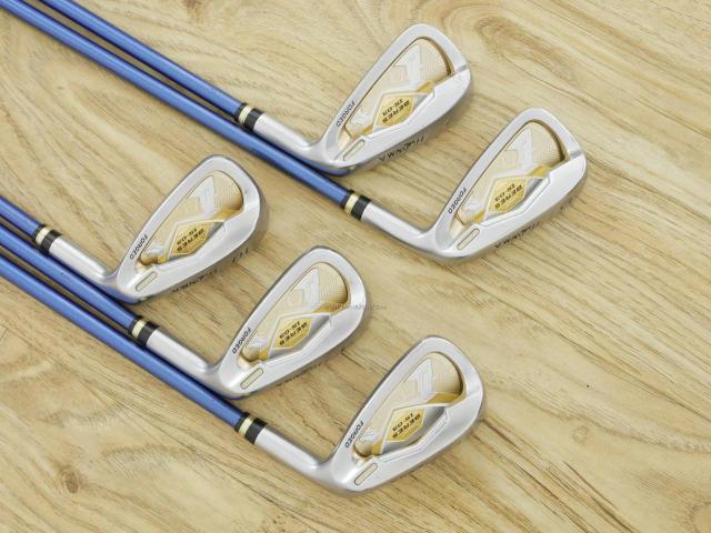 Iron set : Honma : ชุดเหล็ก Honma Beres IS-03 (ปี 2015 หน้าเด้ง Forged) มีเหล็ก 6-10 (5 ชิ้น) ก้าน ARMRQ 8 (54) Flex R (2 ดาว)