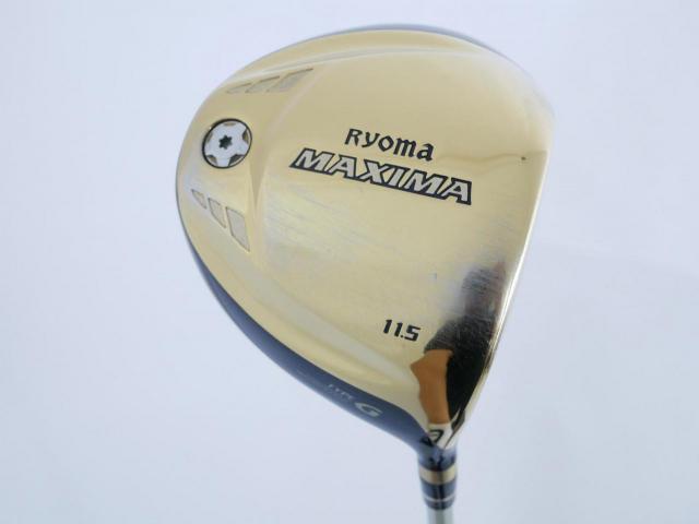 Driver : Ryoma : ไดรเวอร์ Ryoma Maxima Type G (ออกปี 2018) Loft 11.5 ก้าน Tour AD M2-G Flex R