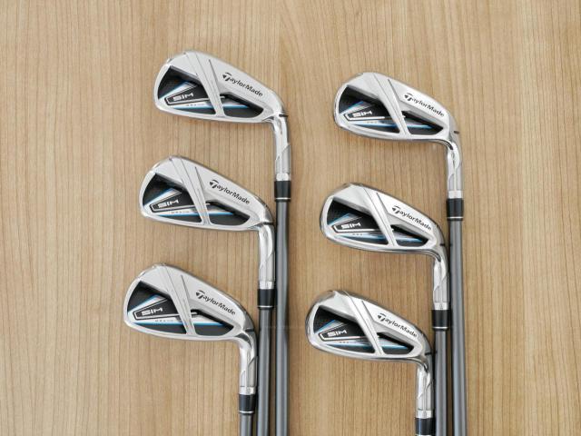 Iron set : Taylormade : ชุดเหล็ก Taylormade SIM MAX (ออกปี 2020 Japan Spec.) มีเหล็ก 6-Pw,Aw (6 ชิ้น) ก้านกราไฟต์ Mitsubishi Tensei TM60 Flex R
