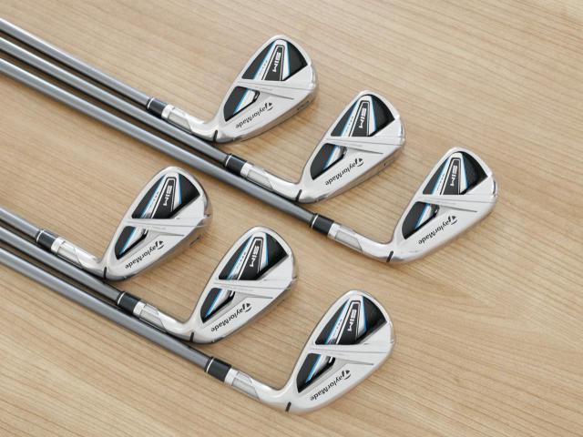 Iron set : Taylormade : ชุดเหล็ก Taylormade SIM MAX (ออกปี 2020 Japan Spec.) มีเหล็ก 6-Pw,Aw (6 ชิ้น) ก้านกราไฟต์ Mitsubishi Tensei TM60 Flex R