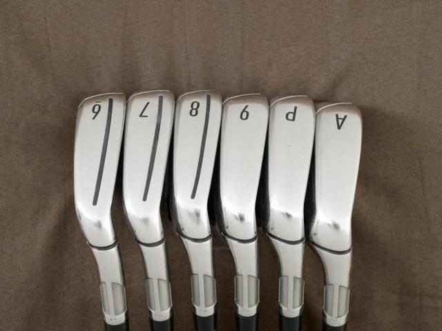 Iron set : Taylormade : ชุดเหล็ก Taylormade SIM MAX (ออกปี 2020 Japan Spec.) มีเหล็ก 6-Pw,Aw (6 ชิ้น) ก้านกราไฟต์ Mitsubishi Tensei TM60 Flex R