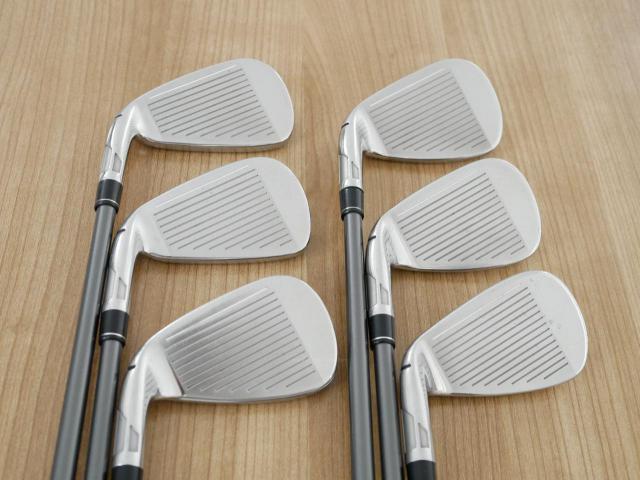 Iron set : Taylormade : ชุดเหล็ก Taylormade SIM MAX (ออกปี 2020 Japan Spec.) มีเหล็ก 6-Pw,Aw (6 ชิ้น) ก้านกราไฟต์ Mitsubishi Tensei TM60 Flex R