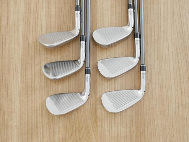 Iron set : Taylormade : ชุดเหล็ก Taylormade SIM MAX (ออกปี 2020 Japan Spec.) มีเหล็ก 6-Pw,Aw (6 ชิ้น) ก้านกราไฟต์ Mitsubishi Tensei TM60 Flex R