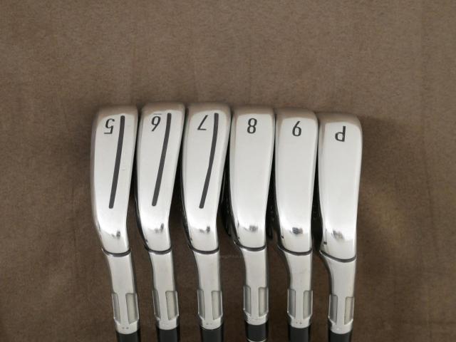 Iron set : Taylormade : ชุดเหล็ก Taylormade M5 (ออกปี 2019 Japan Spec) มีเหล็ก 5-Pw (6 ชิ้น) ก้านเหล็ก Dynamic Gold S200