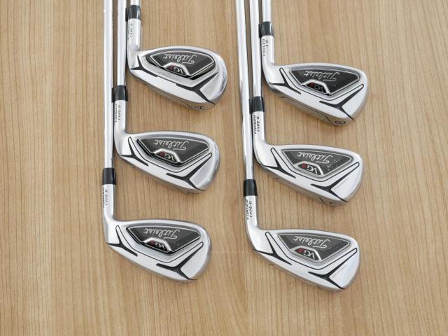 Iron set : Titleist : ชุดเหล็ก Titleist VG3 Type D Forged (รุ่นปี 2019 Japan Spec. ตีง่ายและไกลที่สุดของ Titleist) มีเหล็ก 6-Pw,Aw (6 ชิ้น) ก้านเหล็ก NS Pro 950 Flex S