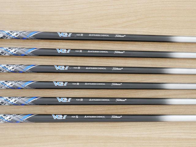 Iron set : Titleist : ชุดเหล็ก Titleist VG3 Type D Forged (รุ่นปี 2019 Japan Spec. ตีง่ายและไกลที่สุดของ Titleist) มีเหล็ก 6-Pw,Aw (6 ชิ้น) ก้านกราไฟต์ Mitsubishi VGI 