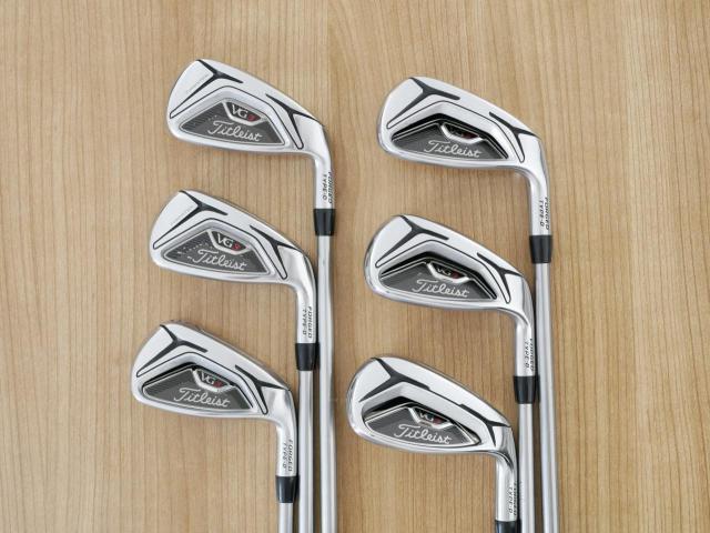 Iron set : Titleist : ชุดเหล็ก Titleist VG3 Type D Forged (รุ่นปี 2019 Japan Spec. ตีง่ายและไกลที่สุดของ Titleist) มีเหล็ก 6-Pw,Aw (6 ชิ้น) ก้านกราไฟต์ Mitsubishi VGI 
