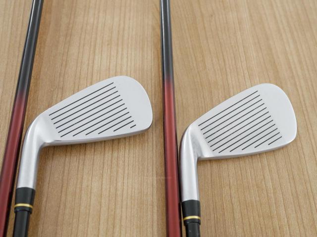 Iron set : Honma : ชุดเหล็ก Honma AMAZING Spec (หน้าเด้ง โกงองศาสุดๆ ไกลที่สุด) มีเหล็ก 5-11 (7 ชิ้น ระยะเทียบเท่า 4-Pw) ก้านกราไฟต์ Flex R