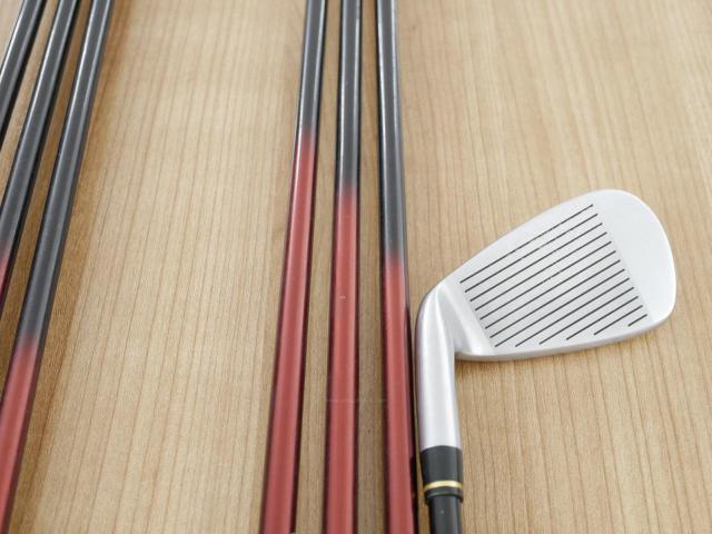 Iron set : Honma : ชุดเหล็ก Honma AMAZING Spec (หน้าเด้ง โกงองศาสุดๆ ไกลที่สุด) มีเหล็ก 5-11 (7 ชิ้น ระยะเทียบเท่า 4-Pw) ก้านกราไฟต์ Flex R