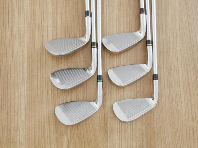 Iron set : Kasco : **มีตำหนิ** ชุดเหล็ก Kasco TARO Big Super Hyten (หน้าเด้ง ตีง่าย ไกล) มีเหล็ก 5-Pw (6 ชิ้น) ก้านกราไฟต์ Flex R
