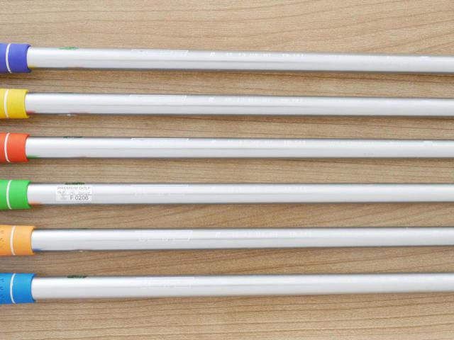 Iron set : Kasco : **มีตำหนิ** ชุดเหล็ก Kasco TARO Big Super Hyten (หน้าเด้ง ตีง่าย ไกล) มีเหล็ก 5-Pw (6 ชิ้น) ก้านกราไฟต์ Flex R