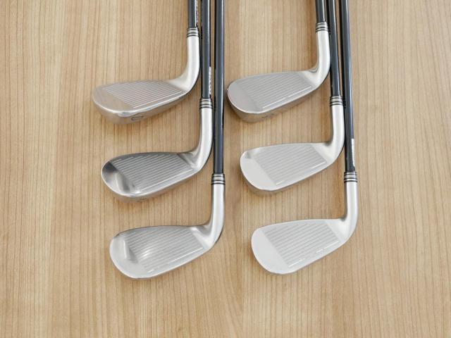 Iron set : XXIO : ชุดเหล็ก XXIO Cross (ออกปี 2019 ตีไกลที่สุดของที่สุดจาก XXIO หน้าเด้งสุดๆ) มีเหล็ก 7-Pw,Aw,Dw (6 ชิ้น ตีไกลกว่าปกติ 2 เบอร์) ก้านกราไฟต์ MH1000 Flex S
